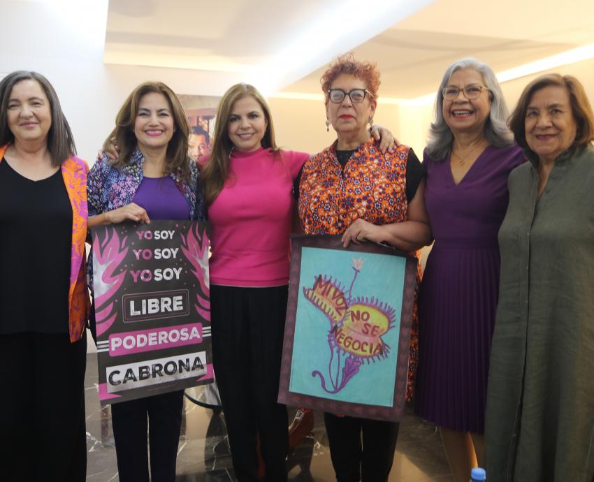 Presentan conferencia magistral “Manual de feminismo urgente” 
