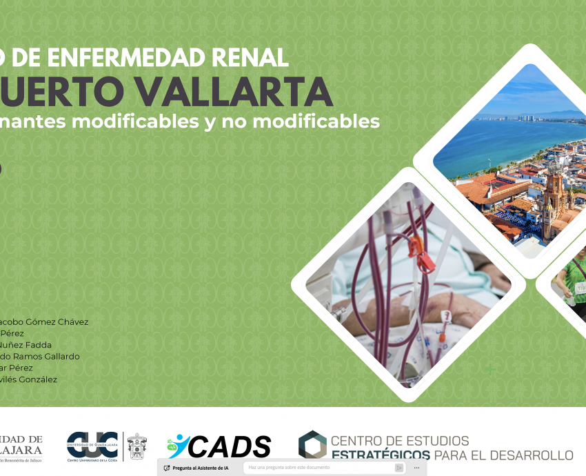 Detectan en Puerto Vallarta factores de riesgo de enfermedad renal en su población