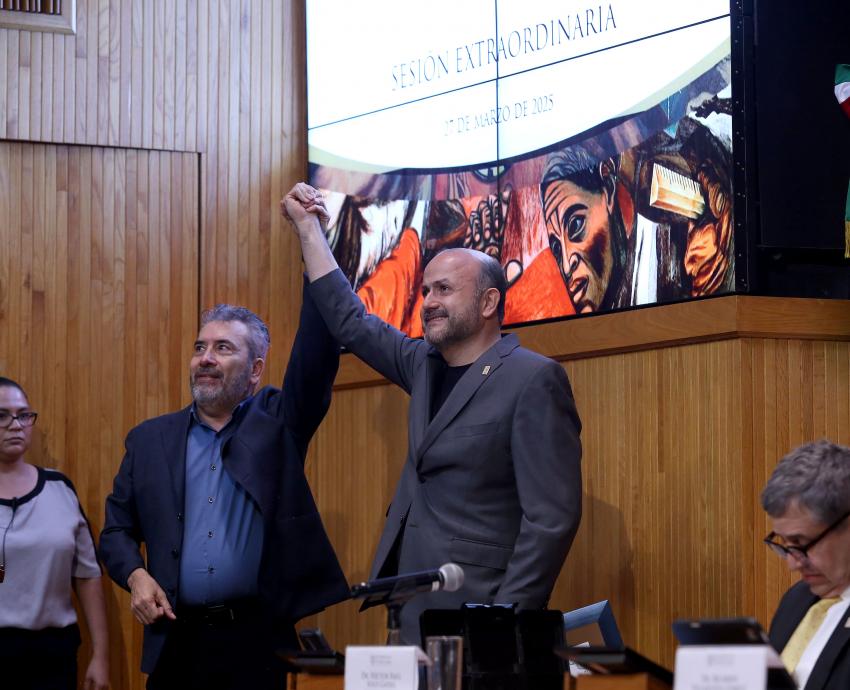 Aprueba CGU la reorganización de la Administración General de la UdeG y reconocen y felicitan los seis años del Rector General
