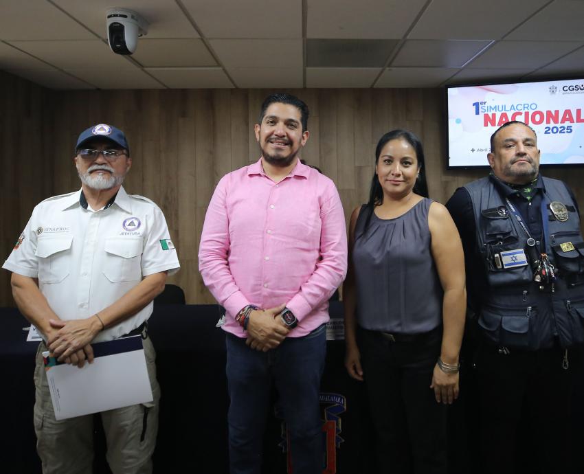 UdeG se suma al primer Simulacro Nacional 2025