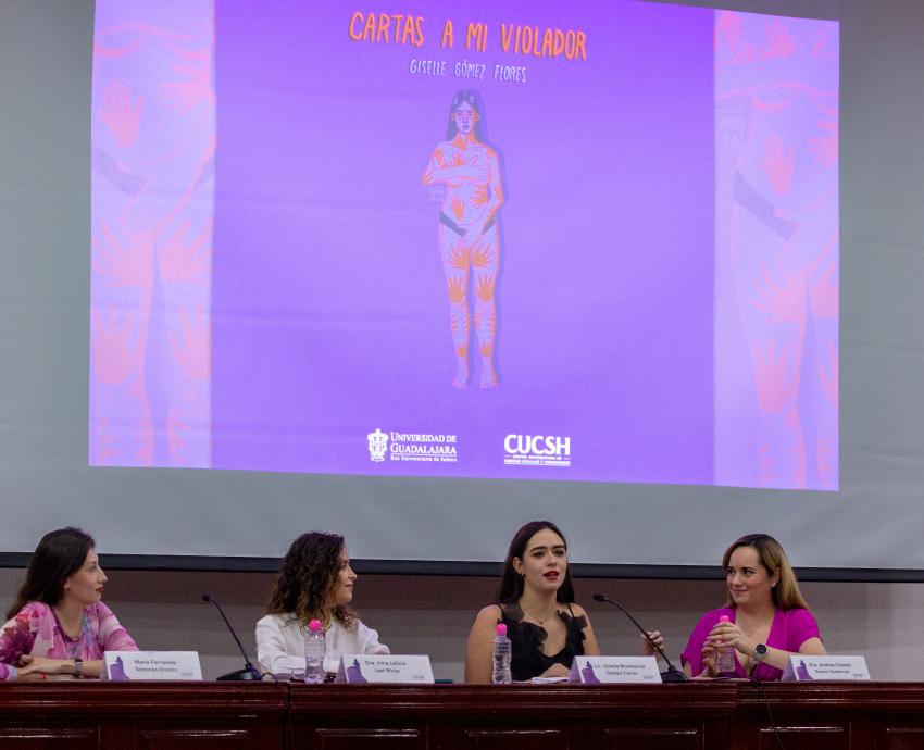 Presenta egresada del CUCSH su poemario “Cartas a mi violador” 
