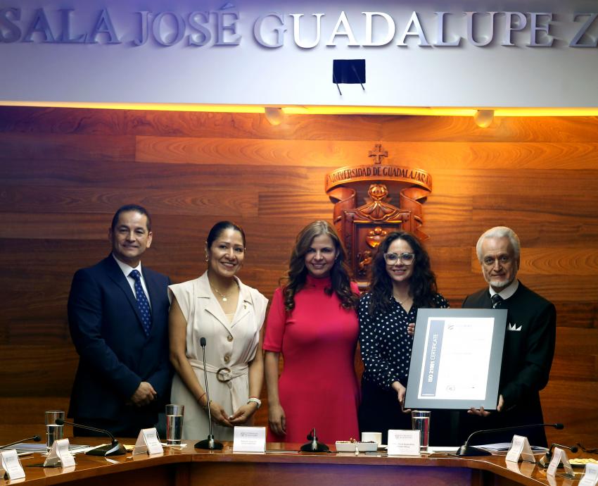 Recibe Preparatoria 5 Certificado ISO 21001:2018 por su sistema de gestión de calidad