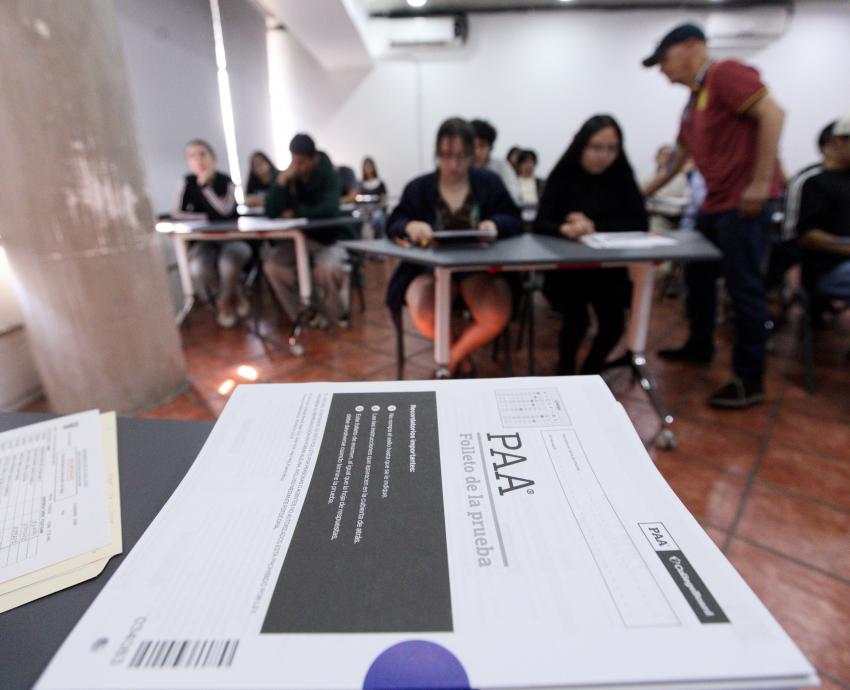 Presenta examen de admisión 95.81% de aspirantes a licenciatura para el ciclo 2025 B