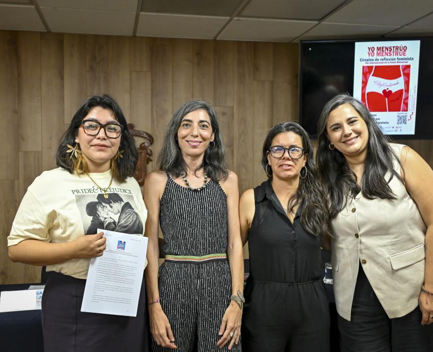 Preparan círculo de reflexión feminista en torno a la menstruación y la menopausia