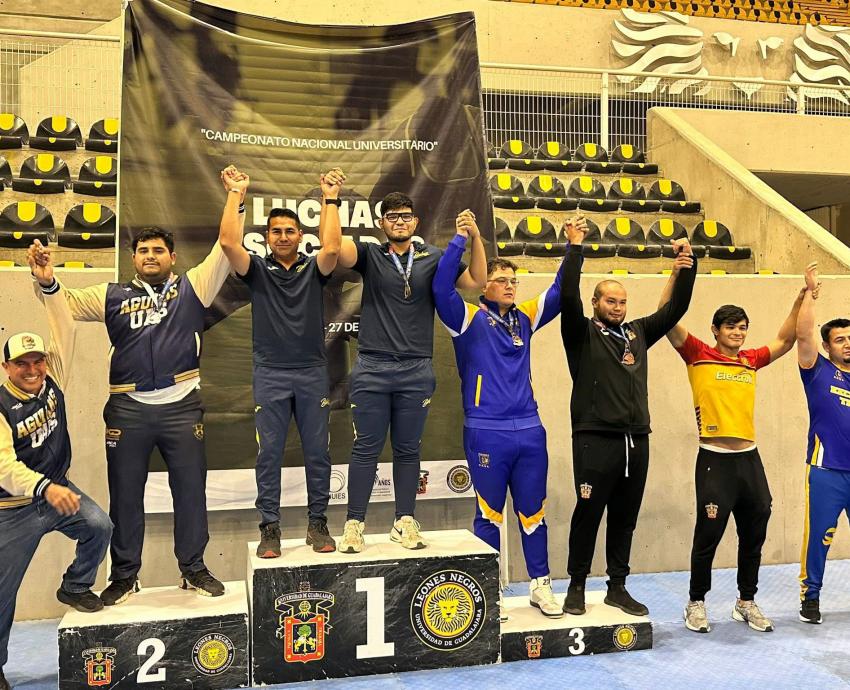 Con 112 medallas cierra UdeG la primera etapa de los Campeonatos Nacionales Universitarios ANUIES 2025