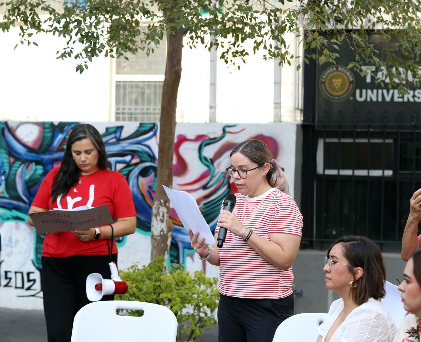 Conmemoran el Día Internacional de la Salud Menstrual en la Rambla Cataluña