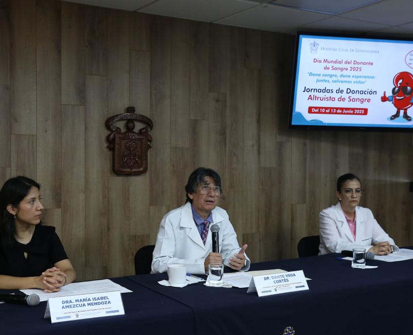 Inician Hospitales Civiles de Guadalajara campaña de donación altruista de sangre 