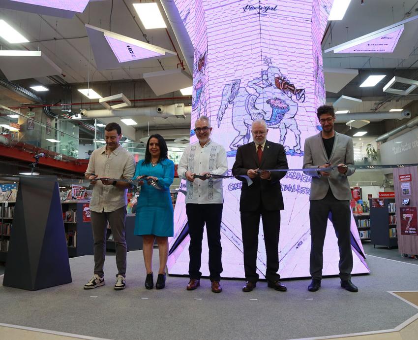 Exponen “Las hijas del jazz” en la Librería Carlos Fuentes