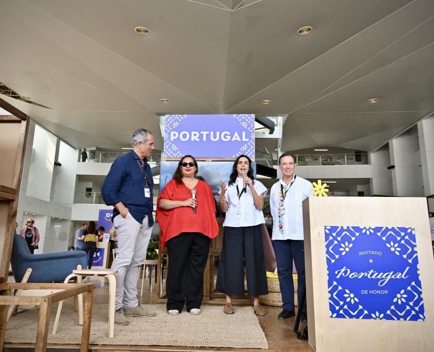 Portugal y Guadalajara inauguran Mercado FICG 40