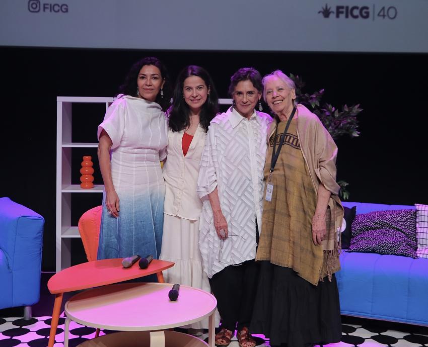 Panel “Mayahuel de Plata” reunió a mujeres pilares en el cine mexic