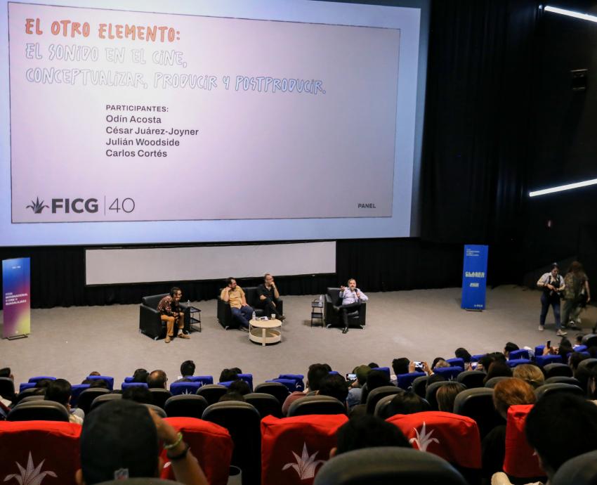 Especialistas hablan de la importancia de verbalizar el sonido, en el FICG 40
