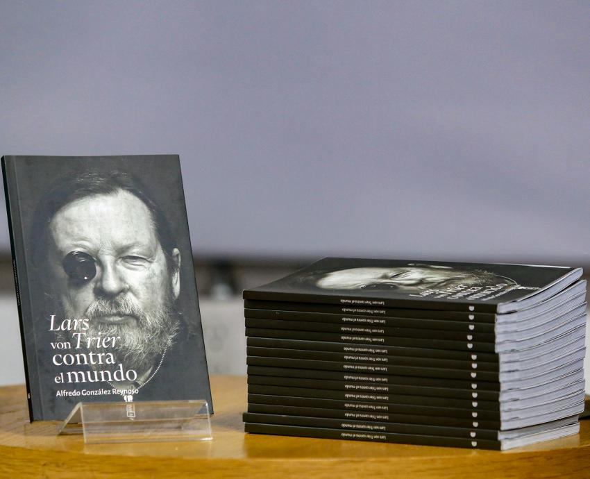 Presentan libro que interpreta la obra de Lars von Trier, en el FICG 40