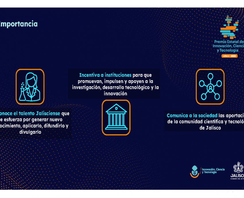 UdeG invita a participar en el Premio Estatal de Innovación, Ciencia y Tecnología 2025