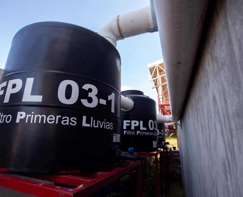 Ahorran hasta 120 mil litros de agua con sistema de captación de lluvia en Prepa 19