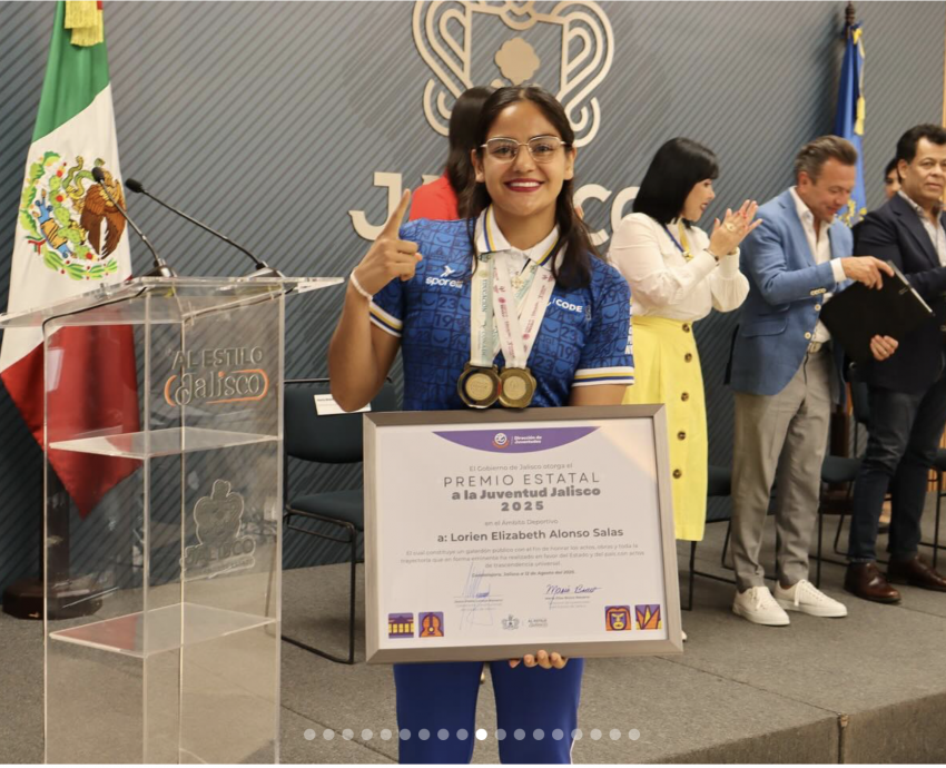 Universitarias y universitarios ganan Premio Estatal de la Juventud 2025