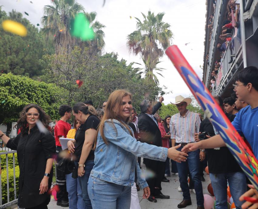 Rectora General propone mejoras en infraestructura de prepas en Región Valles