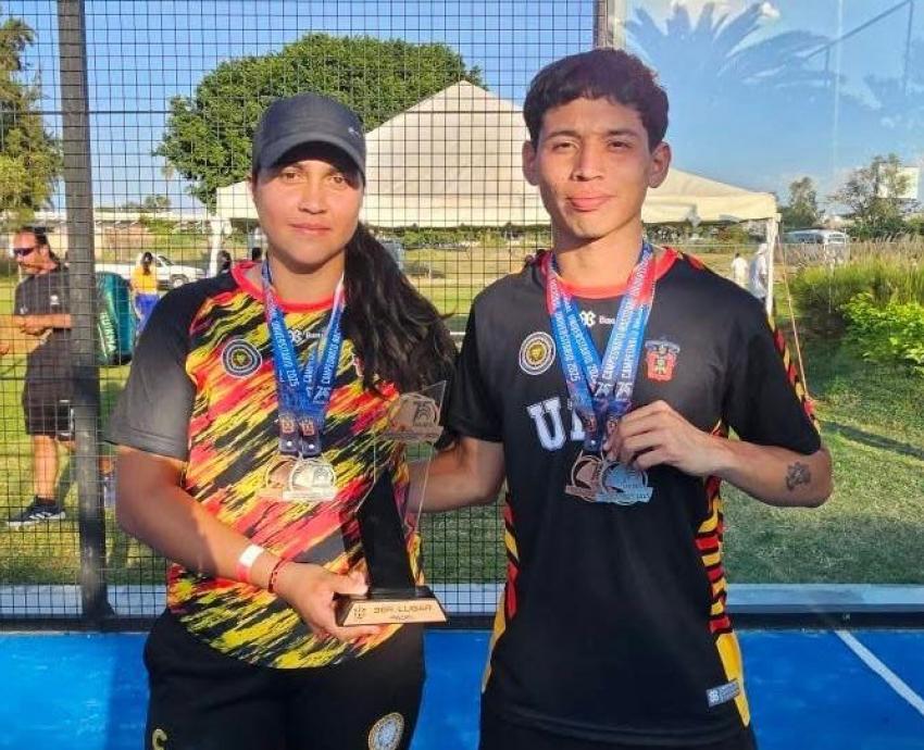 Con cinco medallas culmina la participación de la UdeG en el Campeonato Nacional Universitario ANUIES 2025 de pádel