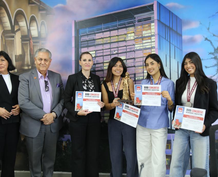 Ganan estudiantes del CUAAD segundo lugar en el XVIII Congreso Internacional de Interiorismo y Arquitectura de la SMI