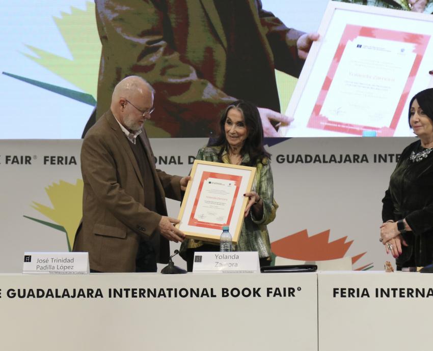 Yolanda Zamora, acreedora del Homenaje Nacional de Periodismo Cultural “Fernando Benítez” 