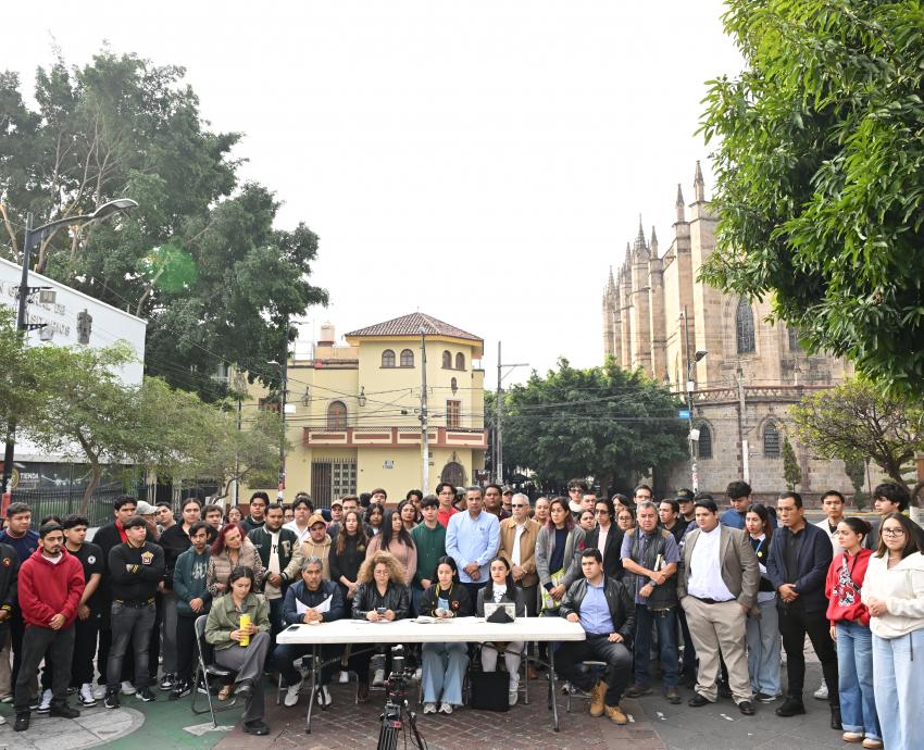 FEU y sindicatos de la UdeG se pronuncian en contra del aumento de tarifa del transporte público en Jalisco