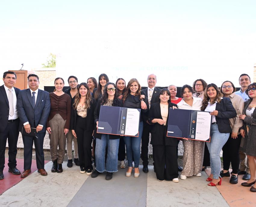 Otorgan certificados de calidad y gestión a Escuela Politécnica Matute Remus