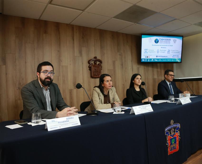 Importancia de la farmacia hospitalaria, radiología y terapia física, en CIAM 2026