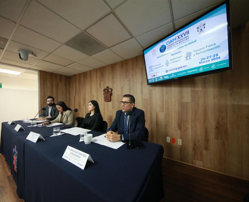 Importancia de la farmacia hospitalaria, radiología y terapia física, en CIAM 2026