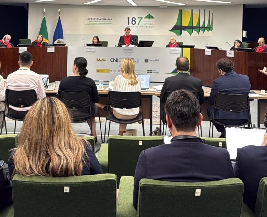 Participa CUSur en audiencia de la Corte Interamericana de Derechos Humanos