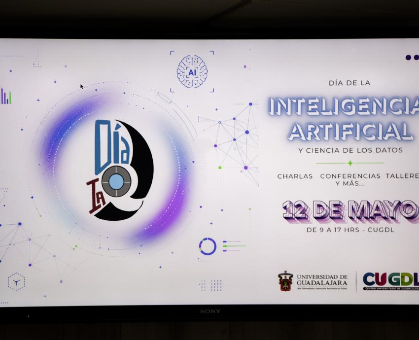 Anuncian actividades durante el primer Día de la inteligencia artificial y ciencia de datos en CUGuadalajara