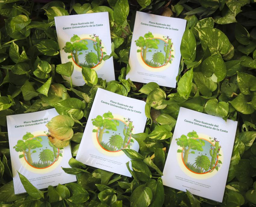 Difunden libro con más de 170 especies de flora del CUCosta 