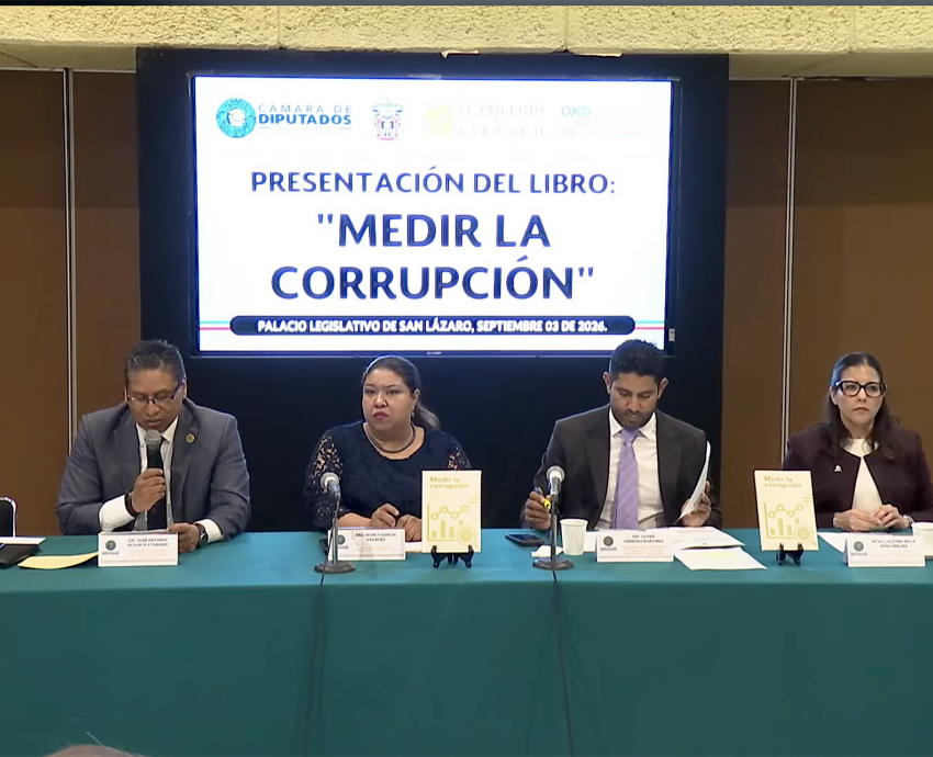 “Medir la corrupción”, para combatirla de forma eficaz: Nancy García Vázquez