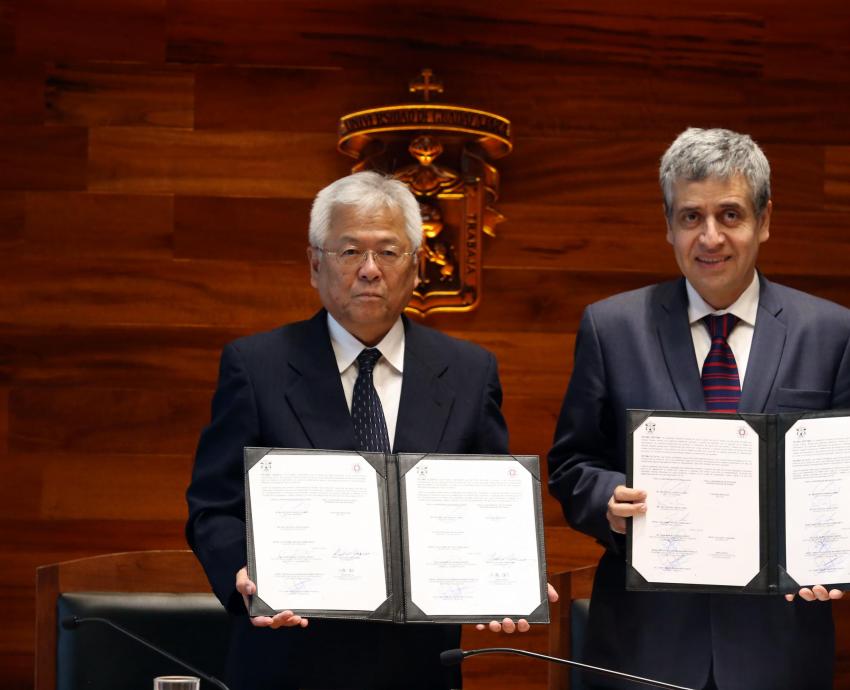 UdeG firma convenios de colaboración con Universidad de Estudios Internacionales de Kanda, Japón