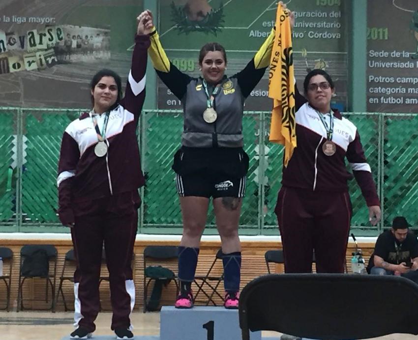  Gana UdeG sus primeras medallas de oro en Universiada nacional