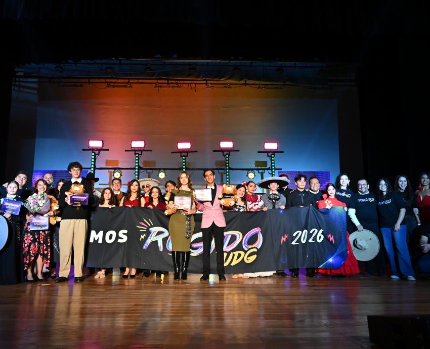 ¡El escenario fue suyo! Celebran semifinalistas de Rugido UDG 2026 en CUAltos