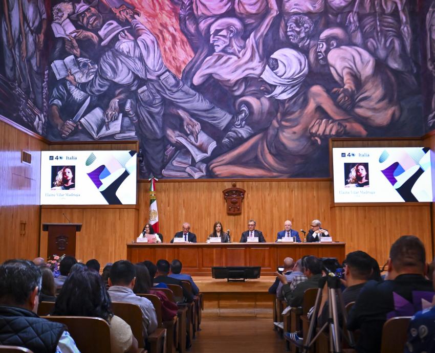 “Leer es resistir”, presentan programa FIL 2026 con Italia como país invitado de honor