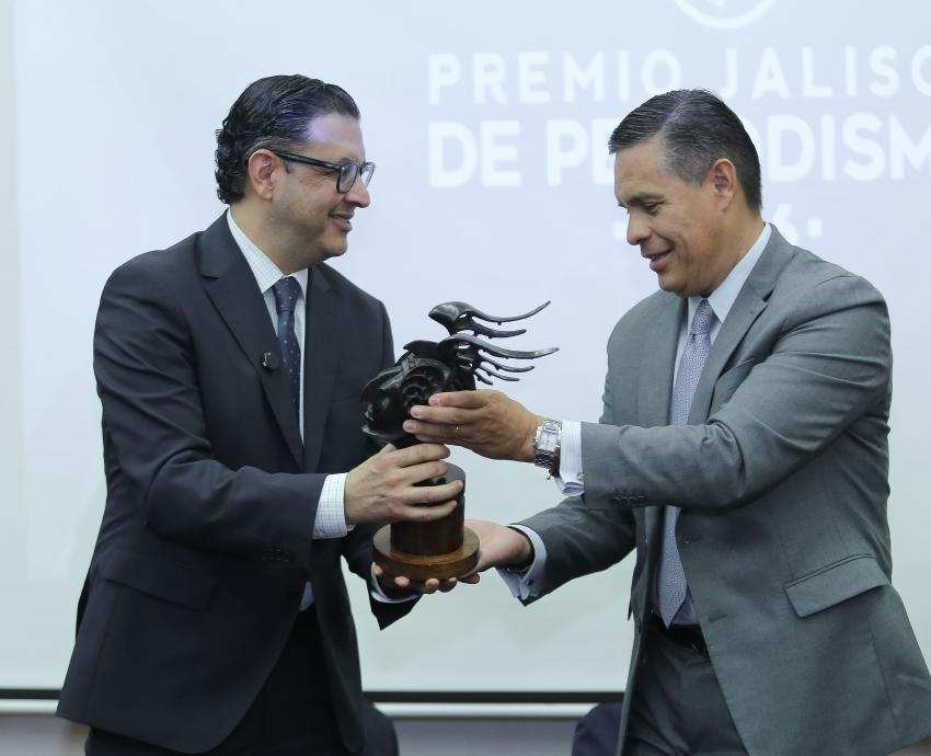 Recibe UP campus Guadalajara estafeta del Premio Jalisco de Periodismo 2026