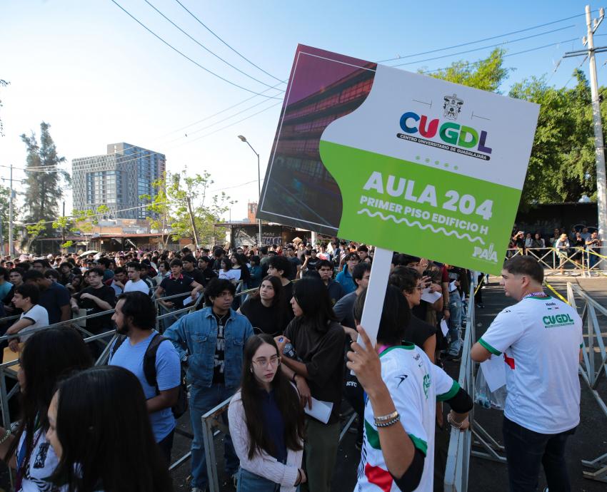 Presentan examen de admisión 96.32% de aspirantes de licenciaturas para el ciclo escolar 2026-B