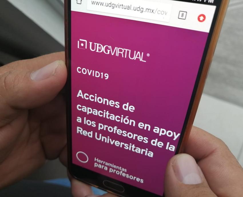 Continúa UDGVirtual capacitación de profesores para impartir clases en línea