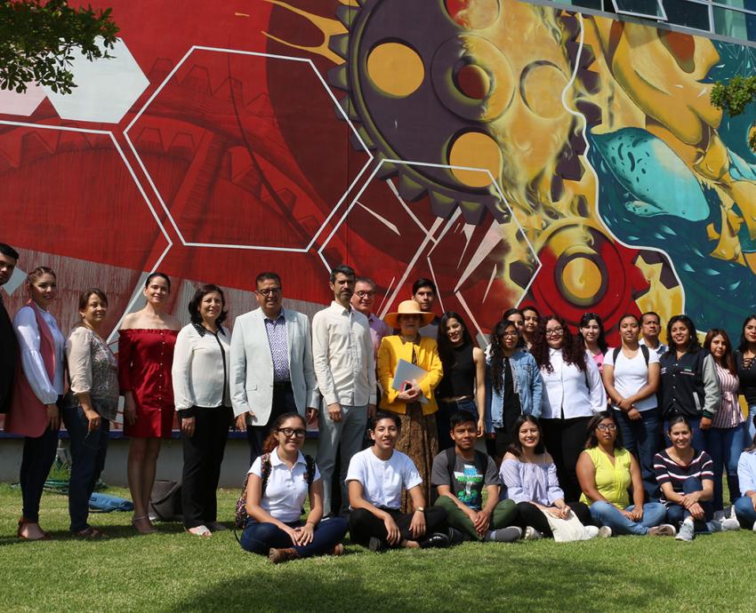Reciben autoridades a estudiantes participantes del Verano de Investigación