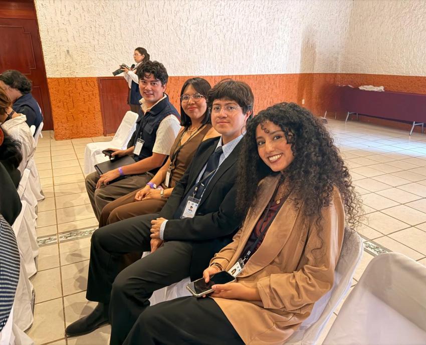 Estudiantes del CUAAD representan a Dinamarca en el JaliscoMUN 2026