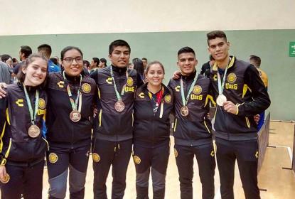 Jornada dorada para UdeG en la Universiada Nacional