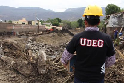 Apoya CUSur en San Gabriel con brigada emergente