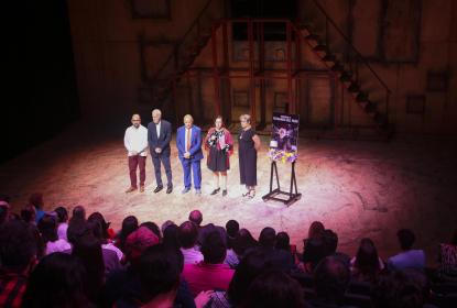 Rinden homenaje a Fernando del Paso en el Conjunto Santander de Artes Escénicas