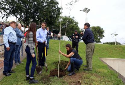 Plantan árboles endémicos de la Barranca de Huentitán en el CUAAD