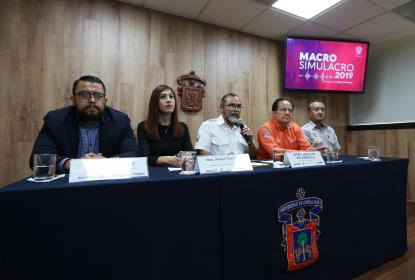 Participarán 368 mil universitarios en macrosimulacro 