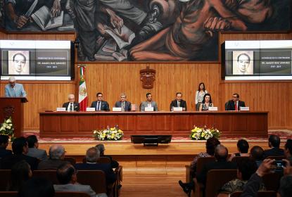 Reconocen el legado del doctor Amado Ruiz Sánchez