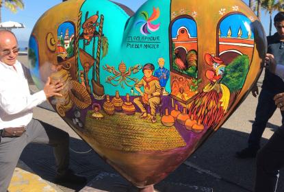 “De Corazón para el Mundo” estará en Puerto Vallarta, con 29 obras artísticas