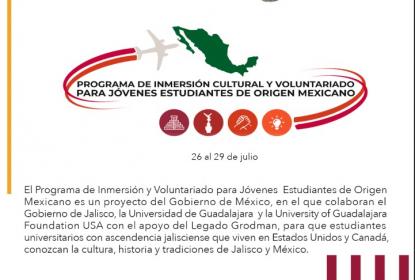Legado Grodman promueve que jaliscienses en EUA y Canadá conozca sus raíces culturales