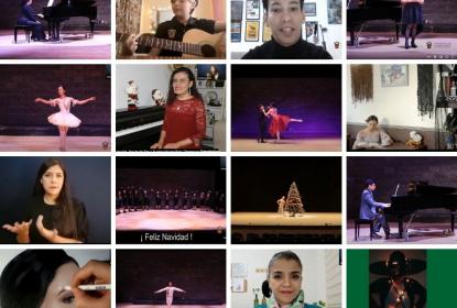 Con festival navideño, cierra actividades el Programa de Arte y Cultura Incluyente 2021