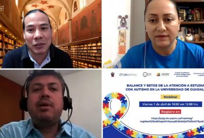 Trabaja UdeG para favorecer inclusión de personas con autismo y visibilizar la condición